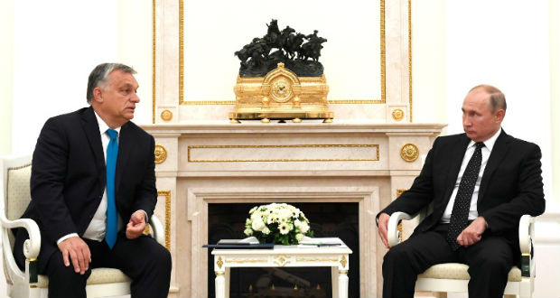 Budapestre érkezik Vlagyimir Putyin