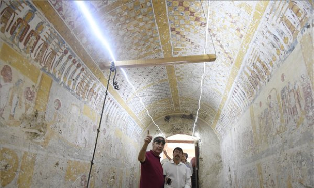 Áder: Egyiptom elismeri a magyar régészek munkáját