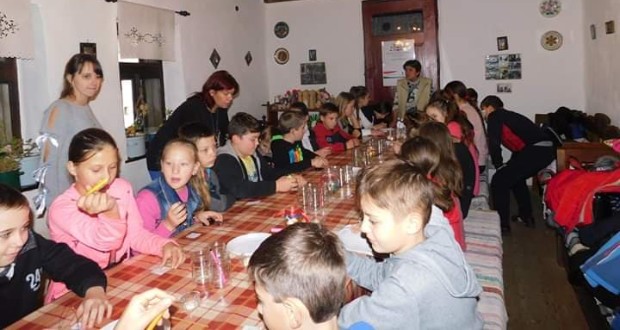 Márton-napi foglalkozás a Nagyberegi tájházban