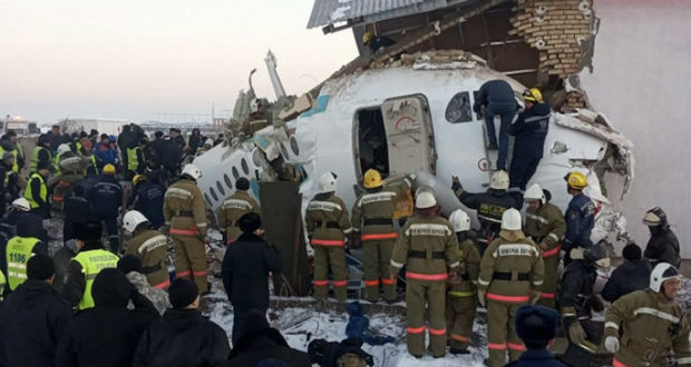 Felszállás után visszazuhant egy utasszállító repülőgép