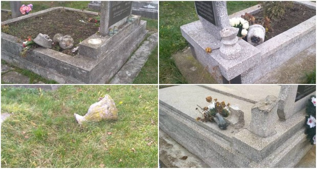 Temetőrongálás Beregújfaluban