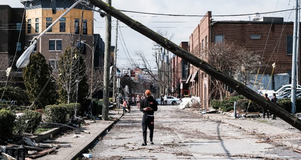 Tornádók pusztítanak Mississippi államban