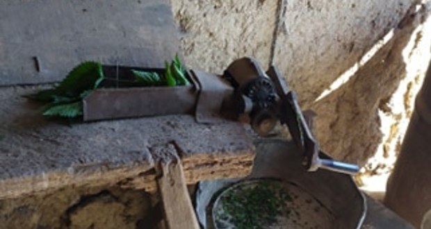 Régi tárgyak: a szecskavágó