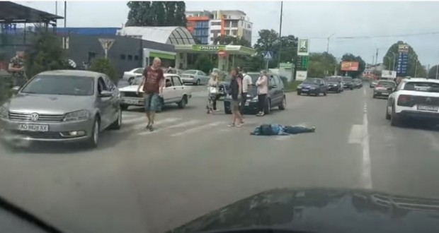 Elgázoltak egy gyalogost Ungváron