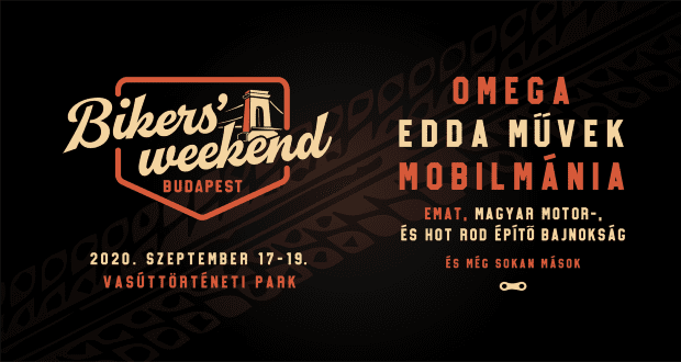 Bikers’ Weekend Budapest: Omega, Edda Művek és Mobilmánia is lesz