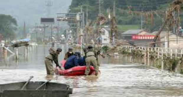 Drámai a helyzet Japánban az áradások miatt