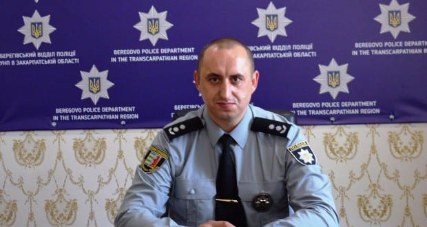 Új vezetője van a beregszászi járási rendőrségnek