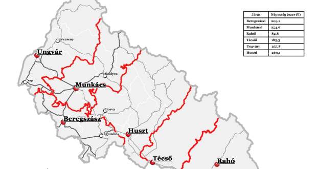 Hat járást hagytak jóvá Kárpátalján