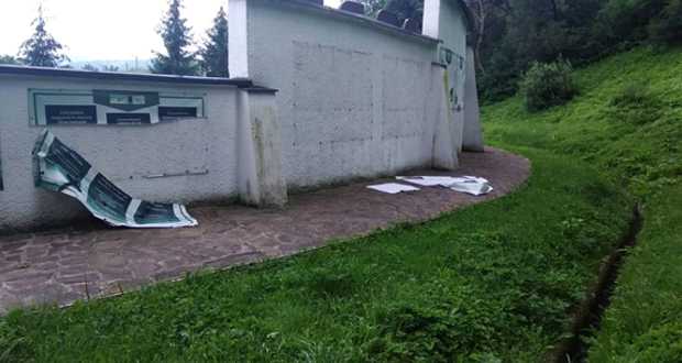 Harmadszor is rongáltak az Emlékparkban – A Szolyvai Emlékparkbizottság közleménye