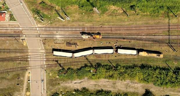 Kisiklott egy tehervonat Bátyúban