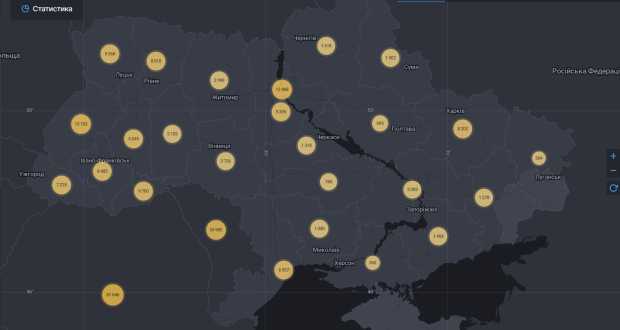Közel kétezer új fertőzöttet regisztráltak Ukrajnában