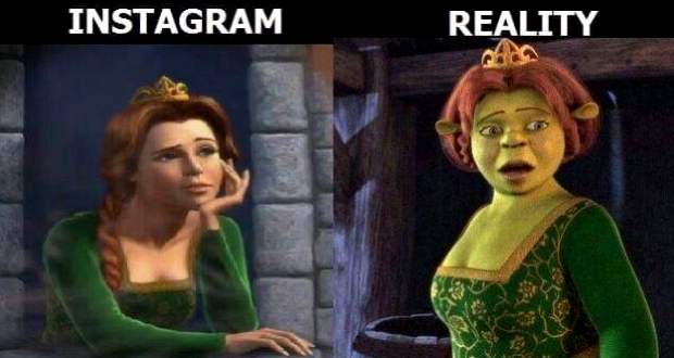 Instagram vs. Valóság
