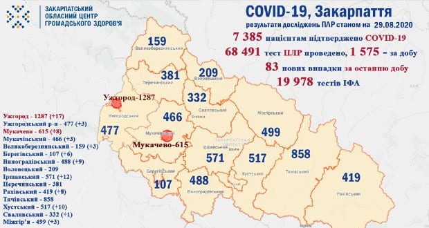 Koronavírus Kárpátalján: újabb 53 beteg gyógyult meg