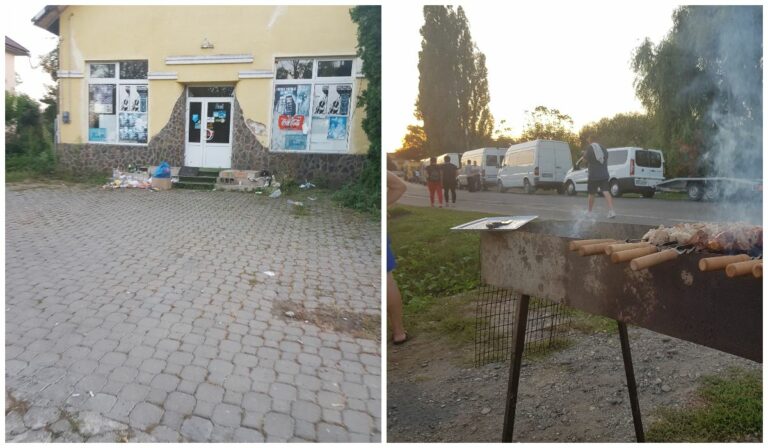 Asztély ma: sátrak, saslik, zene és szemét