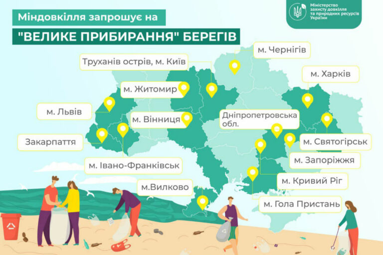 Tisztítsuk meg folyóvizeink partját! – szemétszedési akció Ukrajnában