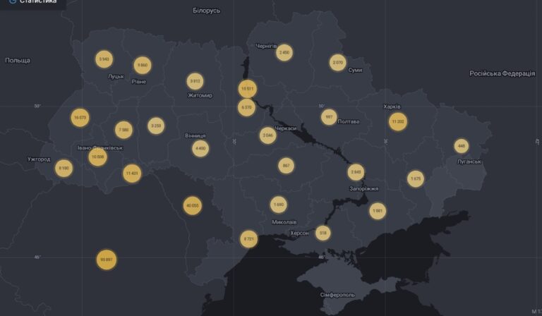 2411 új fertőzöttet regisztráltak Ukrajnában