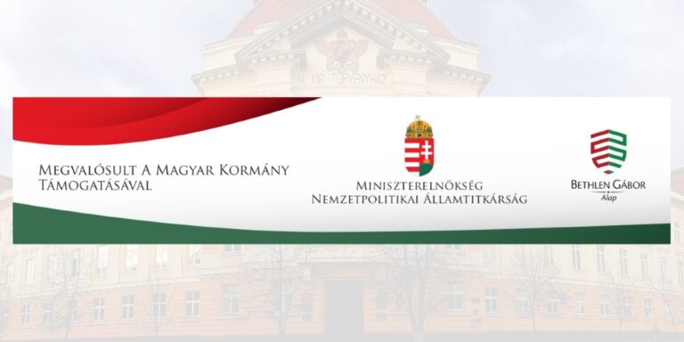 A Rákóczi-főiskola Öregdiák Szövetségének köszönetnyilvánítása
