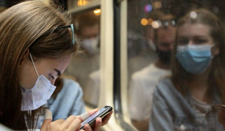 maszk Ukrajna koronavírus