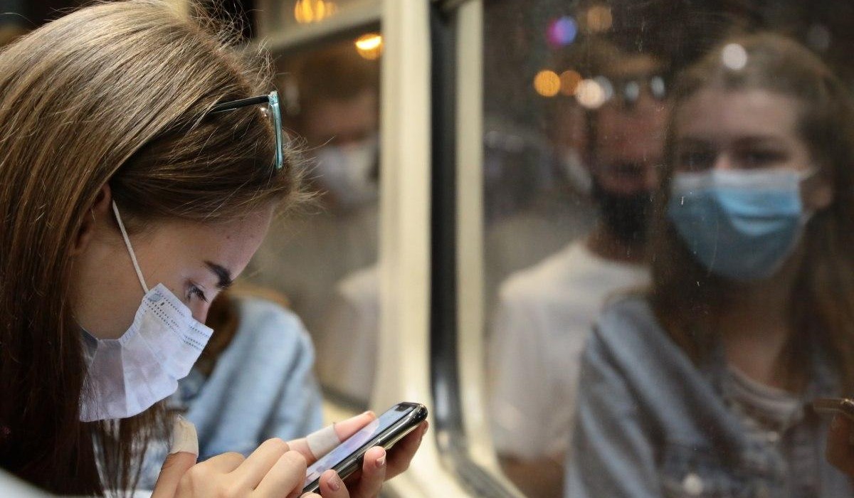 maszk Ukrajna koronavírus