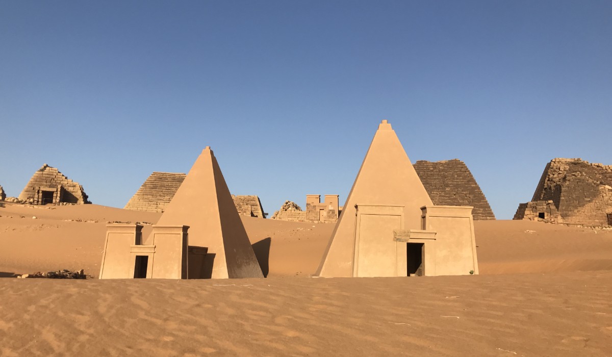 piramisok Szudánban