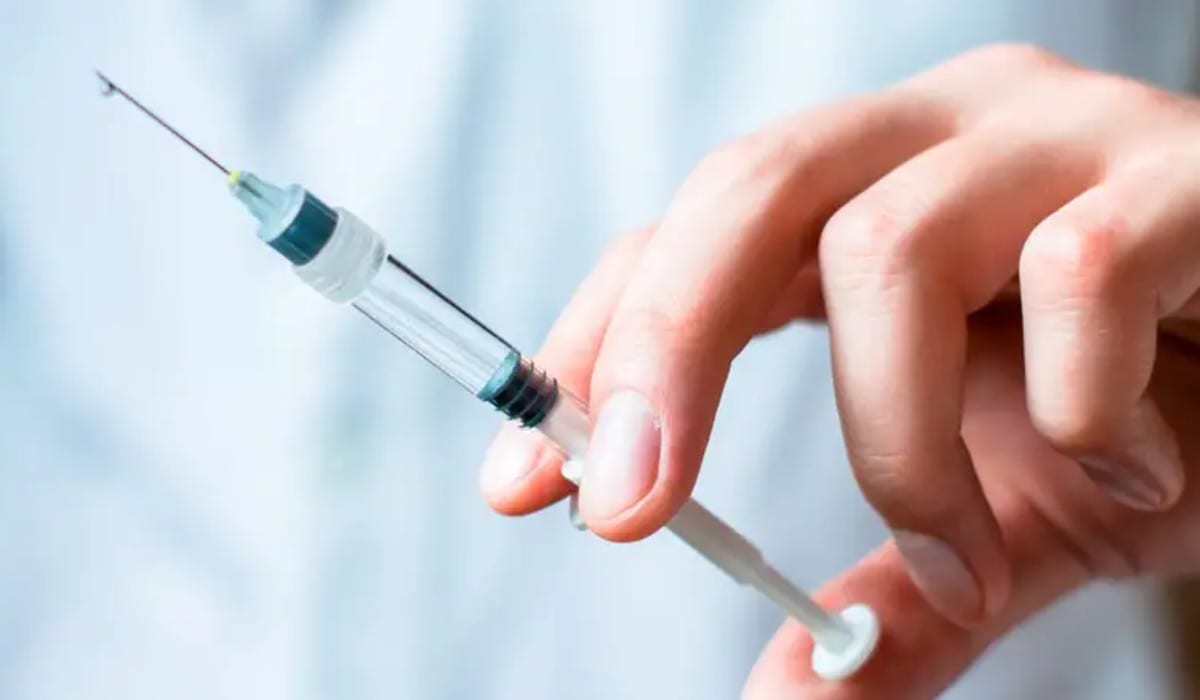 vakcina, tű, kéz, orvos