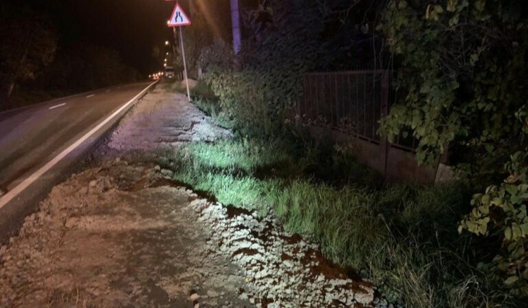 Árokba hajtott egy részeg motoros Nagyszőlősön