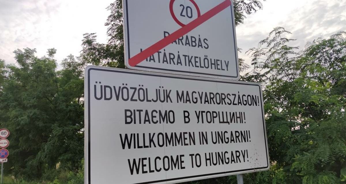 Barabás. Határátkelő.