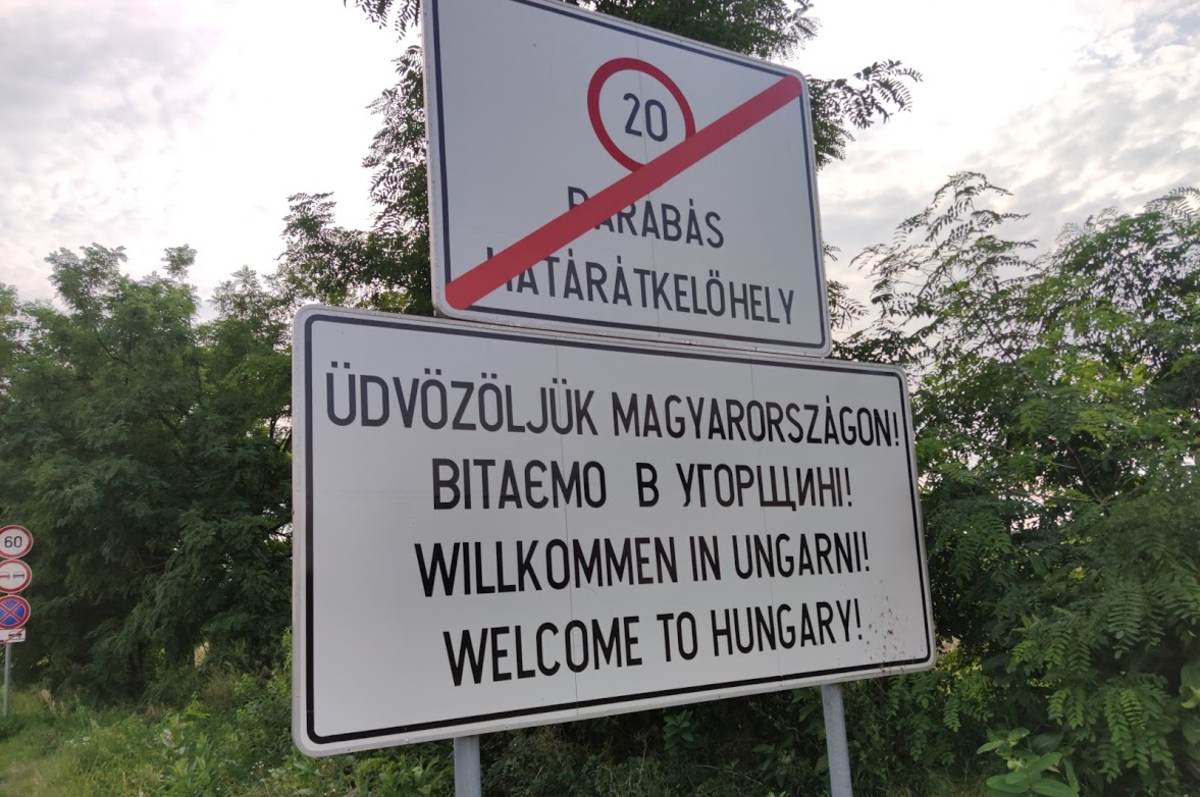 Barabás. Határátkelő.