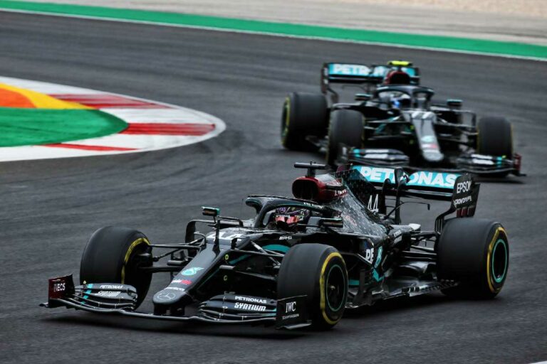 Bottas nyerte a Portugál Nagydíj szombati időmérő edzését