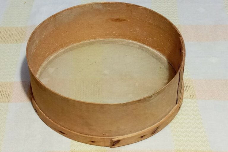 Régi tárgyak: a szita