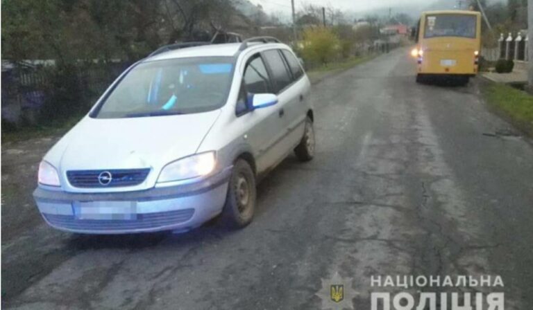 Elütöttek egy 9 éves iskolást a Huszti járásban