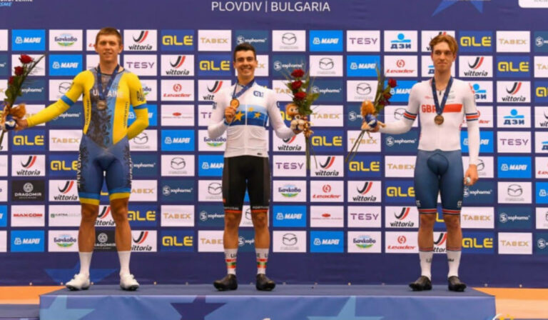 Ukrán ezüst- és bronzérem a plovdivi pályakerékpáros Európa-bajnokság