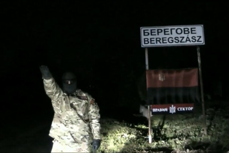 Szélsőjobboldali aktivista fenyegetőzött Beregszászban