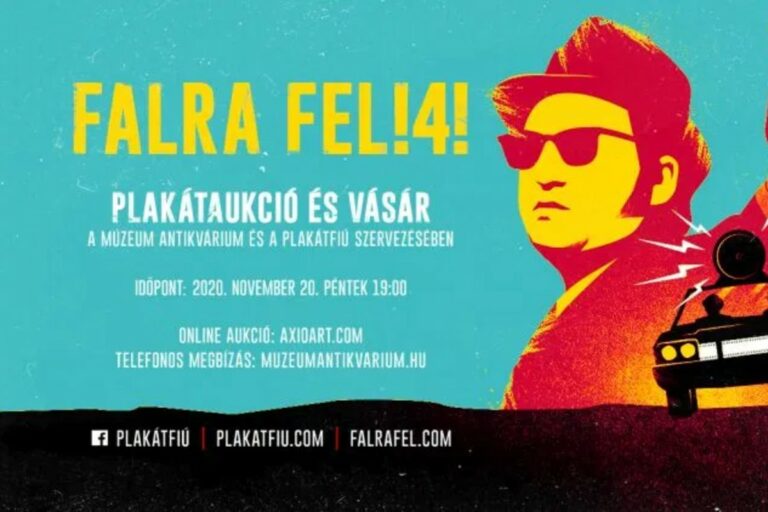 Falra fel! Plakátaukció