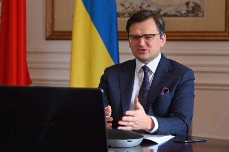 Dmitro Kuleba ukrán külügyminiszter.