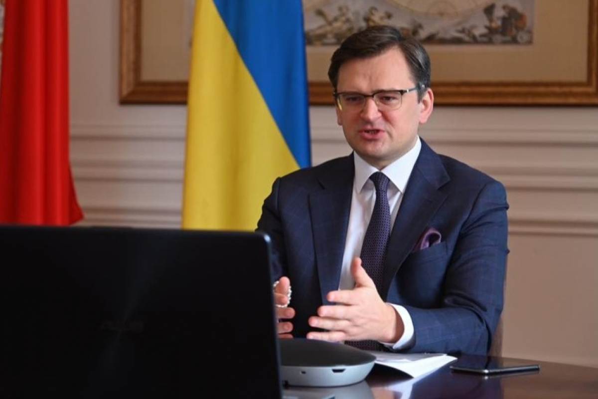 Dmitro Kuleba ukrán külügyminiszter.