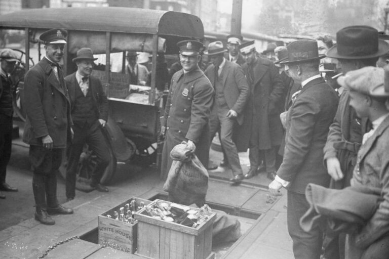 szesztilalom Amerikában