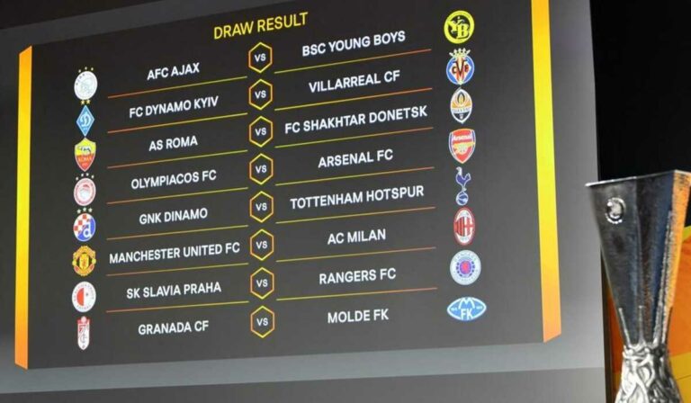 A Manchester United az AC Milannal, az Arsenal pedig az Olympiacosszal csap össze az Európa-liga nyolcaddöntőjében