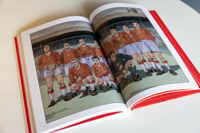 Képregény jelent meg Puskás Ferencről