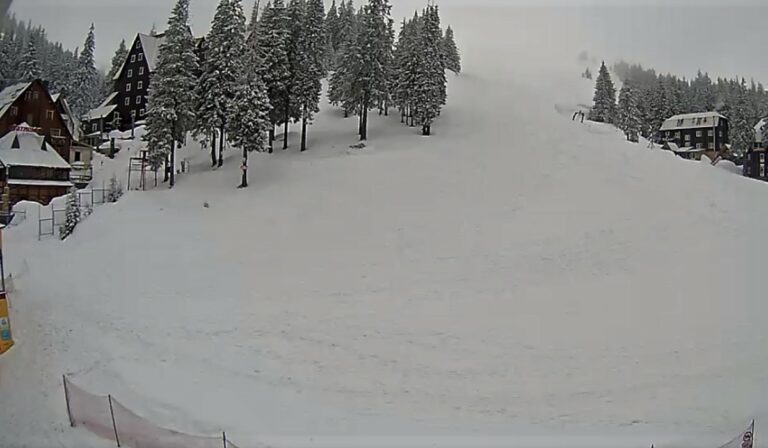 Visszatér a tél a hegyvidéki területekre