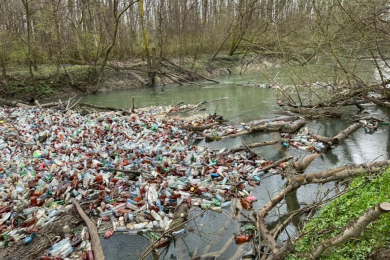 Szemétszigetek a Borzsán