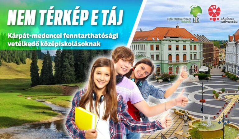 Nem térkép e táj – Kárpát-medencei fenntarthatósági vetélkedő