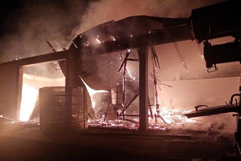 Kigyulladt egy melléképület a Beregszászi járásban