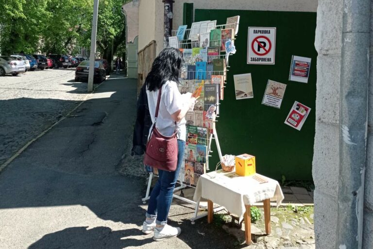 Könyvtári akció Ungváron