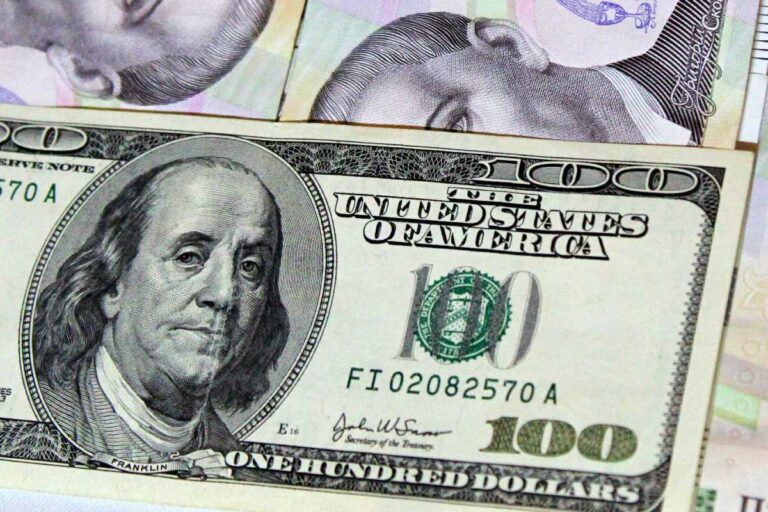 dollár valuta pénz hrivnya