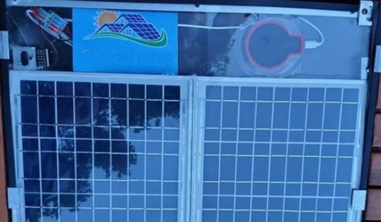 Megjavították az ungvári napelemes padot