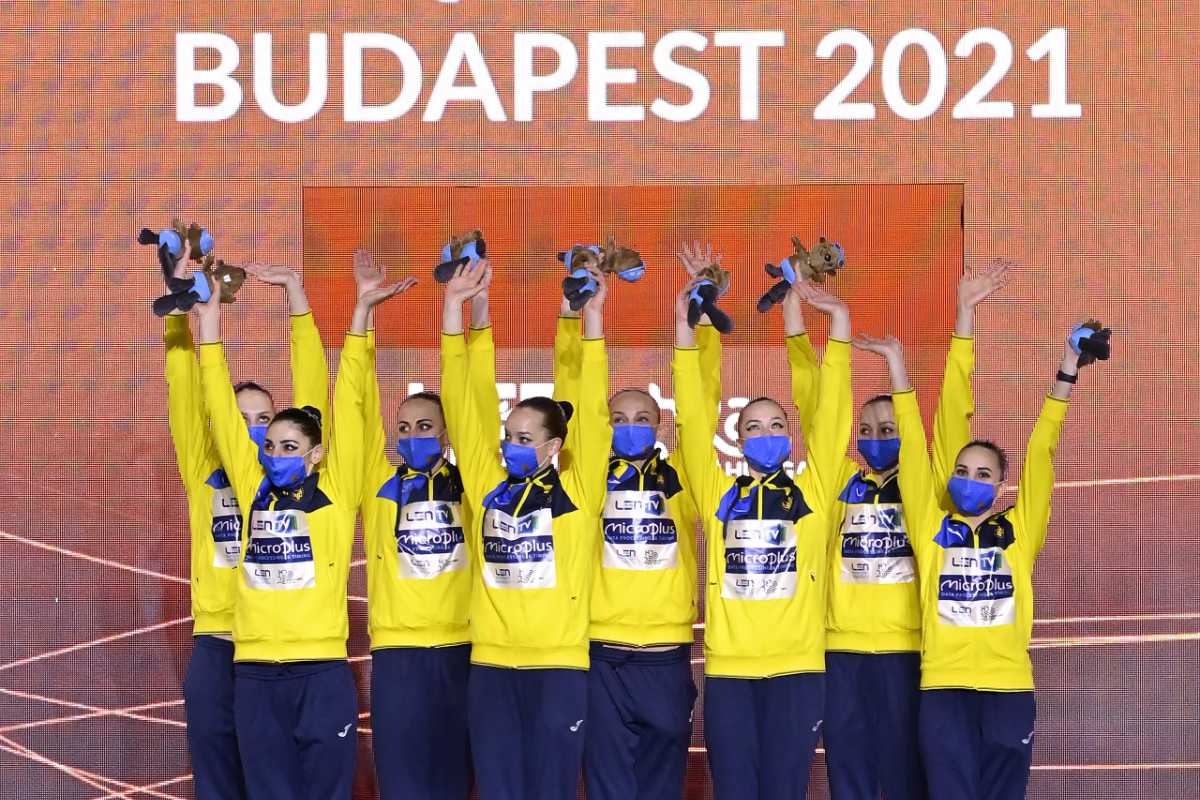 Ukrajna szinkronúszás