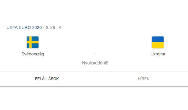 Eb: Svédország ellen játszik kedden Ukrajna