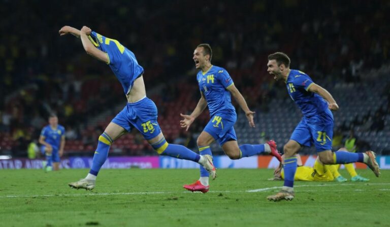 Ukraine beats Sweden to reach quarter-finals of European Championship for first time ever