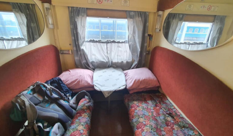 Szörnyű körülmények az ukrán luxusvagonokban
